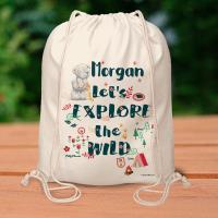 Personalised Me to You Let’s Explore the Wild Drawstring Bag Extra Image 1 Preview